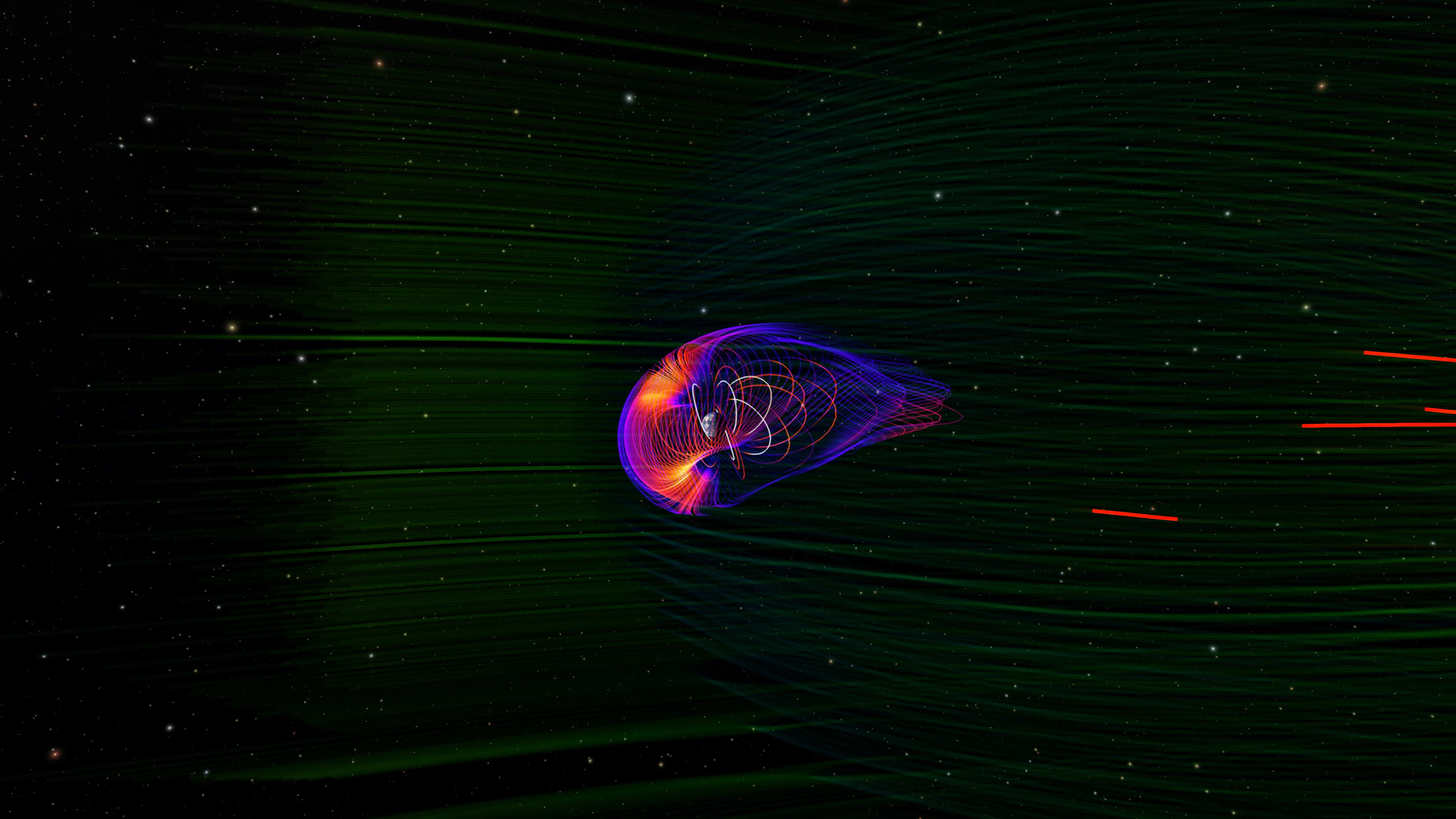 Solar Storm 2012 CME propagation visualization in OpenSpace
